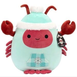 12” Lorono the Lobster Squishmallow SELECT SERIES  Christmas Plush Toy NWT